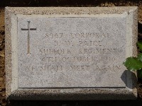 Struma Military Cemetery - Paice, Jesse Walter